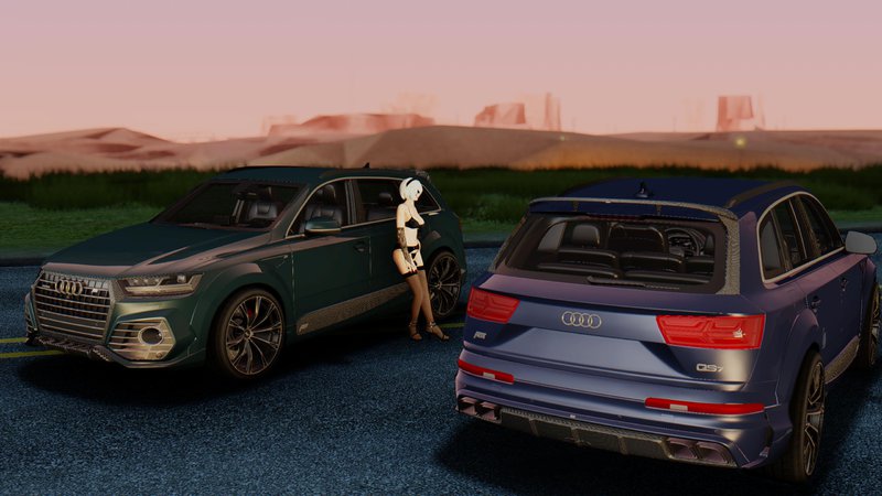 Audi q7 gta sa